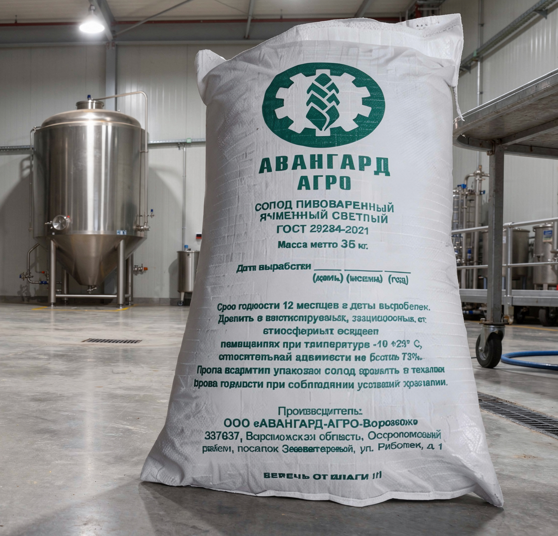 Солод ячменный светлый
